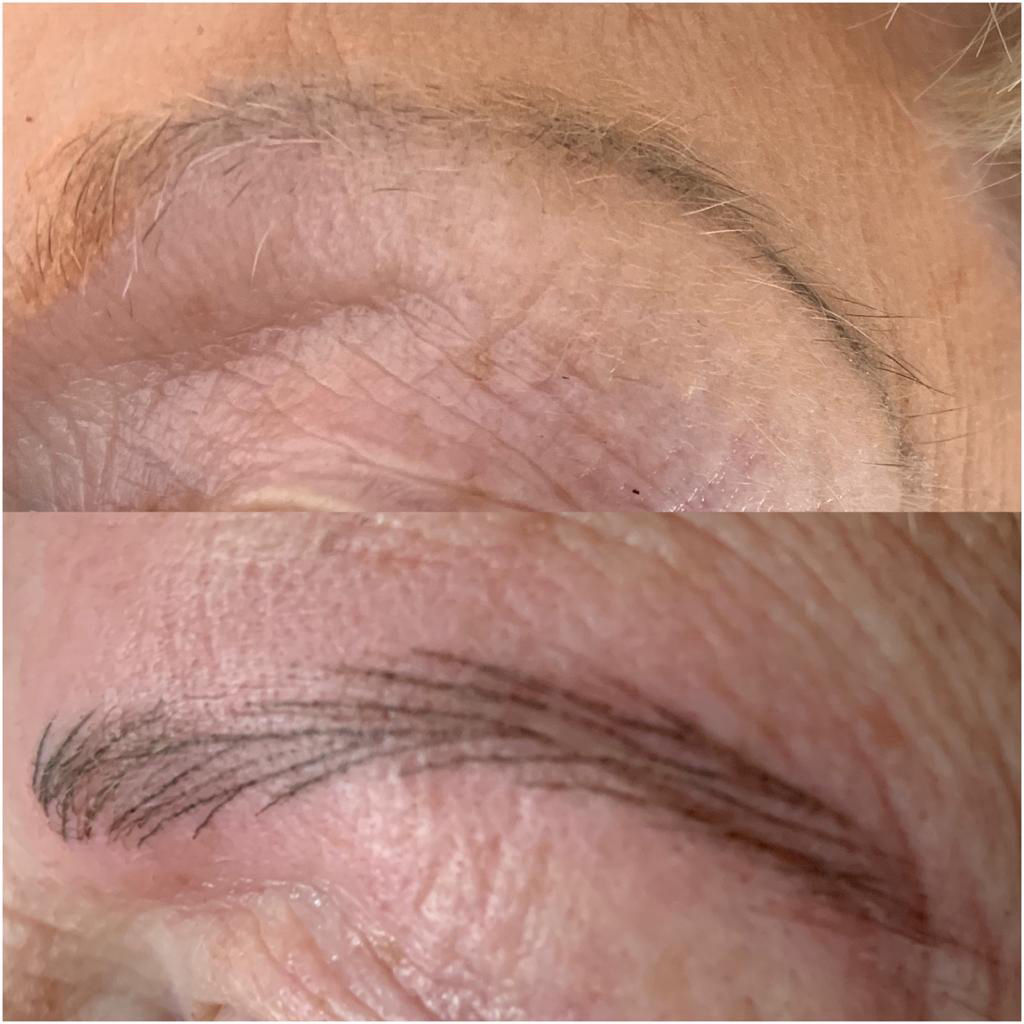 Härchenzeichnung PMU Microneedling in Thüringen MK Beauty Art Academy