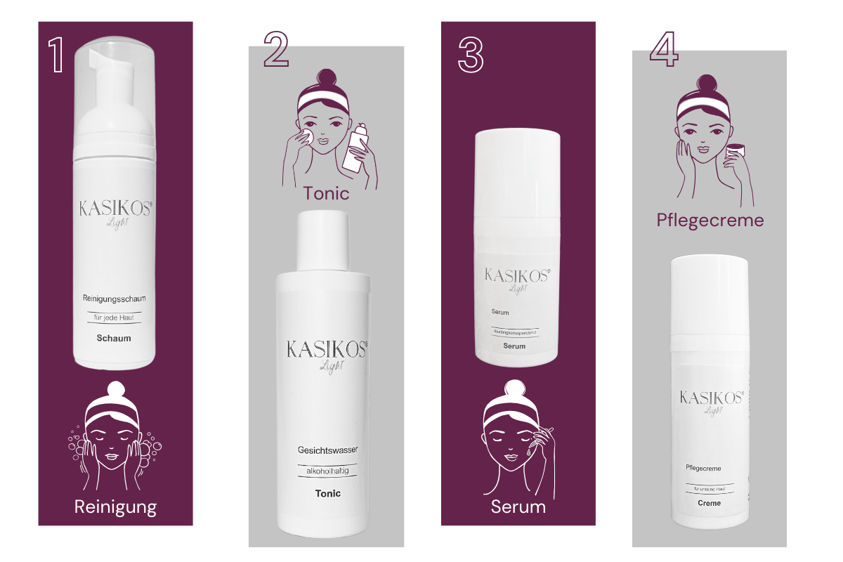 Kasikos Light Pflegeserie Hautpflege